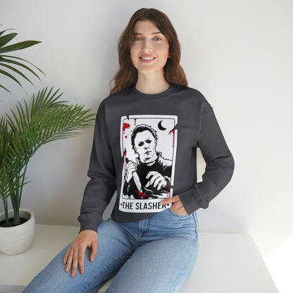 The Slasher Tarot Card Crewneck Sweatshirt