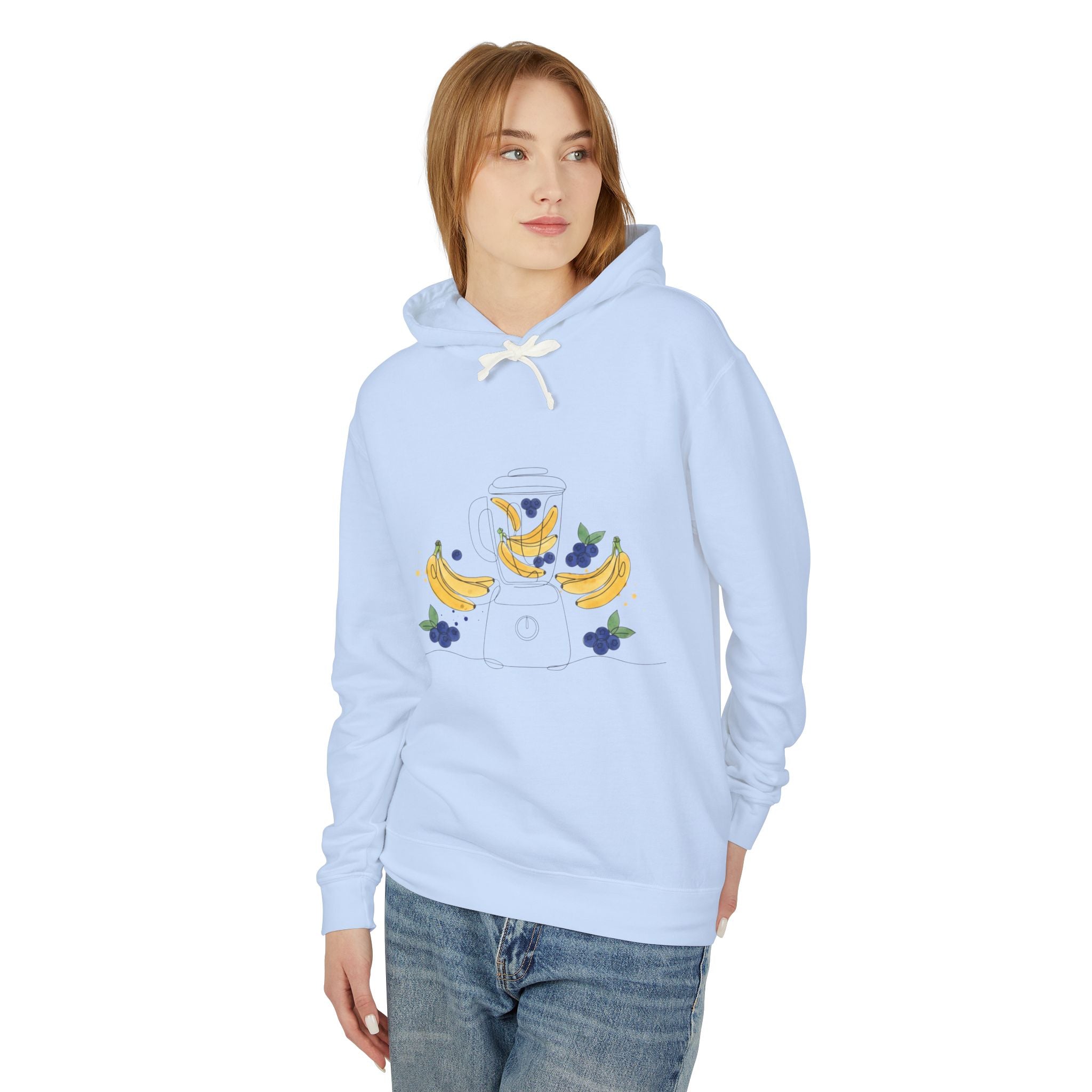 Blueberry Banana Smoothie | Lightweight Cozy Hood