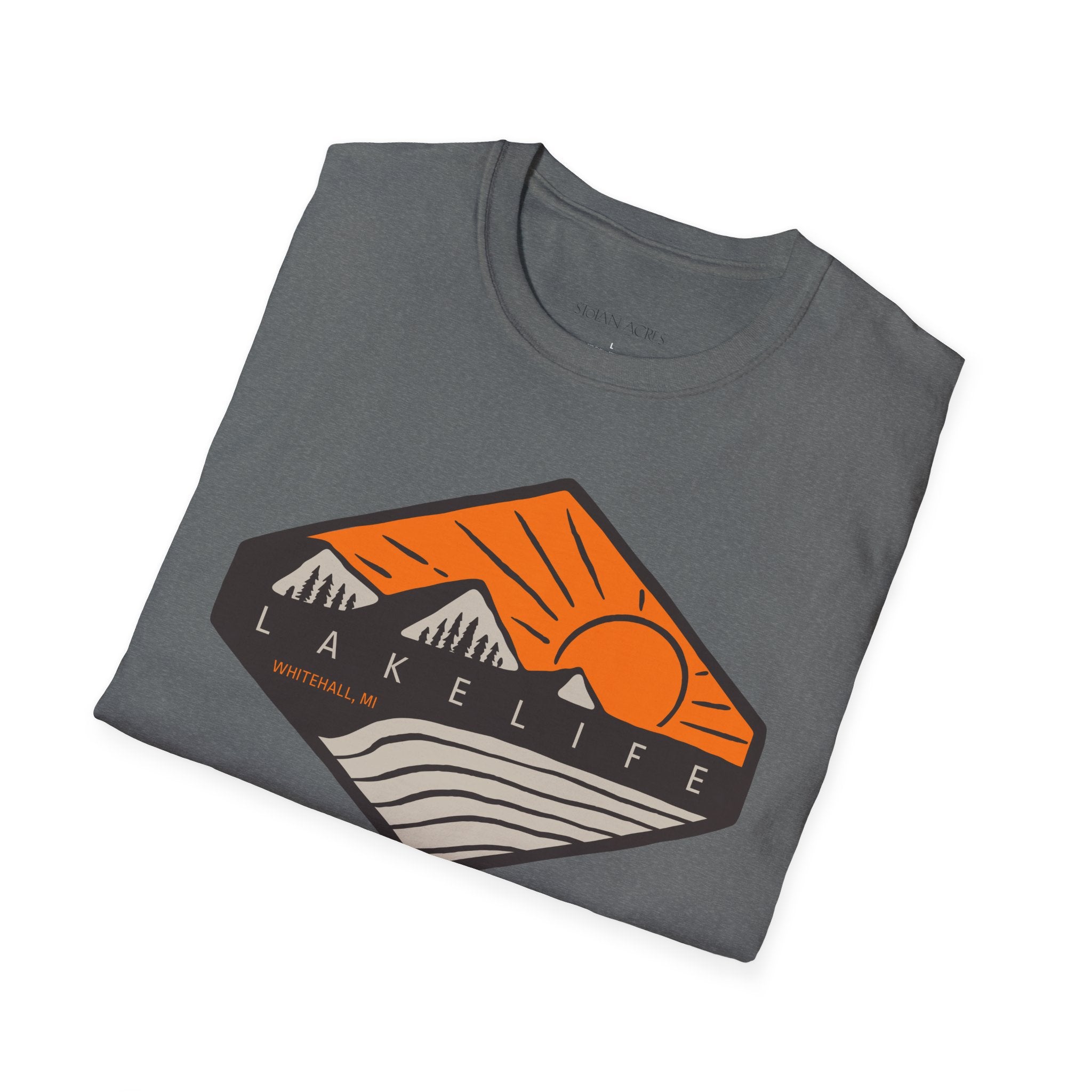 Orange Bluffs | Unisex Softstyle T-Shirt