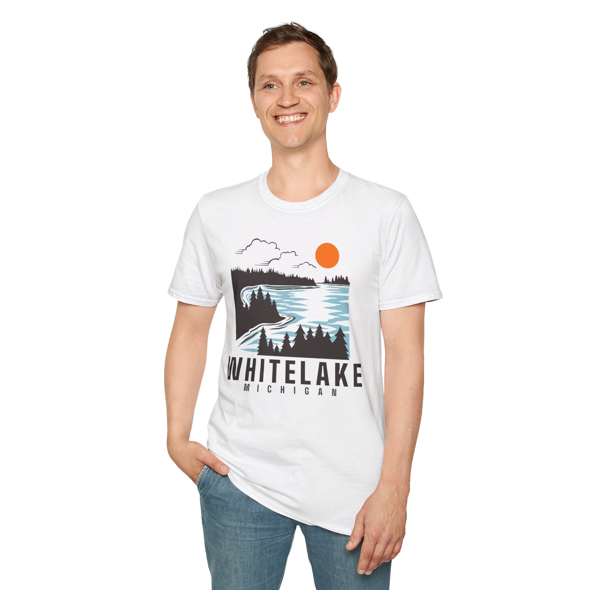 White Lake | Unisex Softstyle T-Shirt