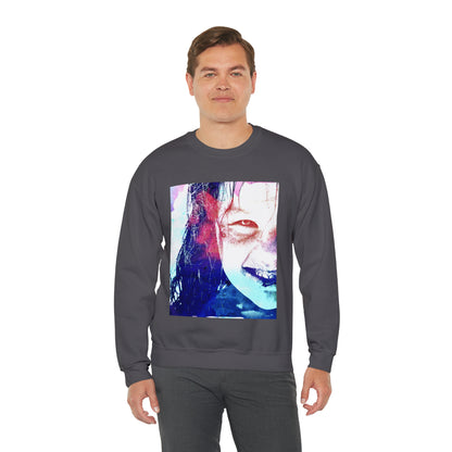 Exorcist Crewneck Sweatshirt (Pink and Navy Variant)