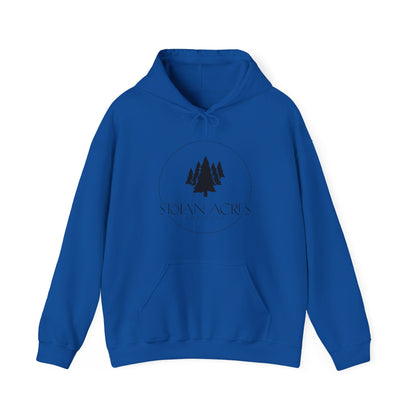 Stolan Acres | Hooded Sweatshirt (Black Logo)