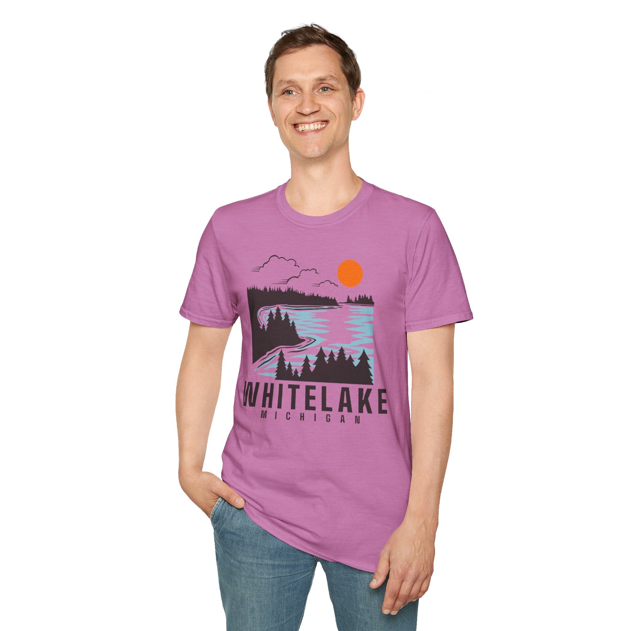 White Lake | Unisex Softstyle T-Shirt