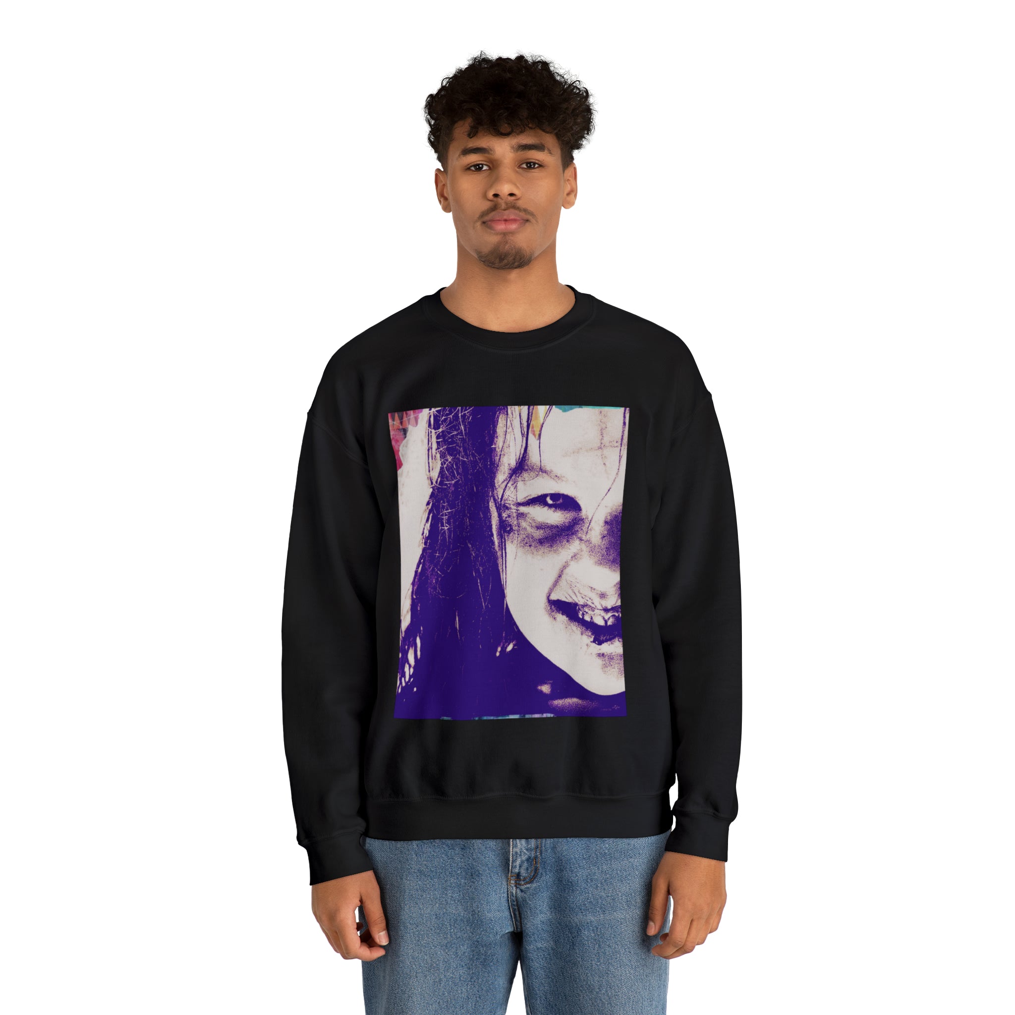 Exorcist Crewneck Sweatshirt (Purple Variant)