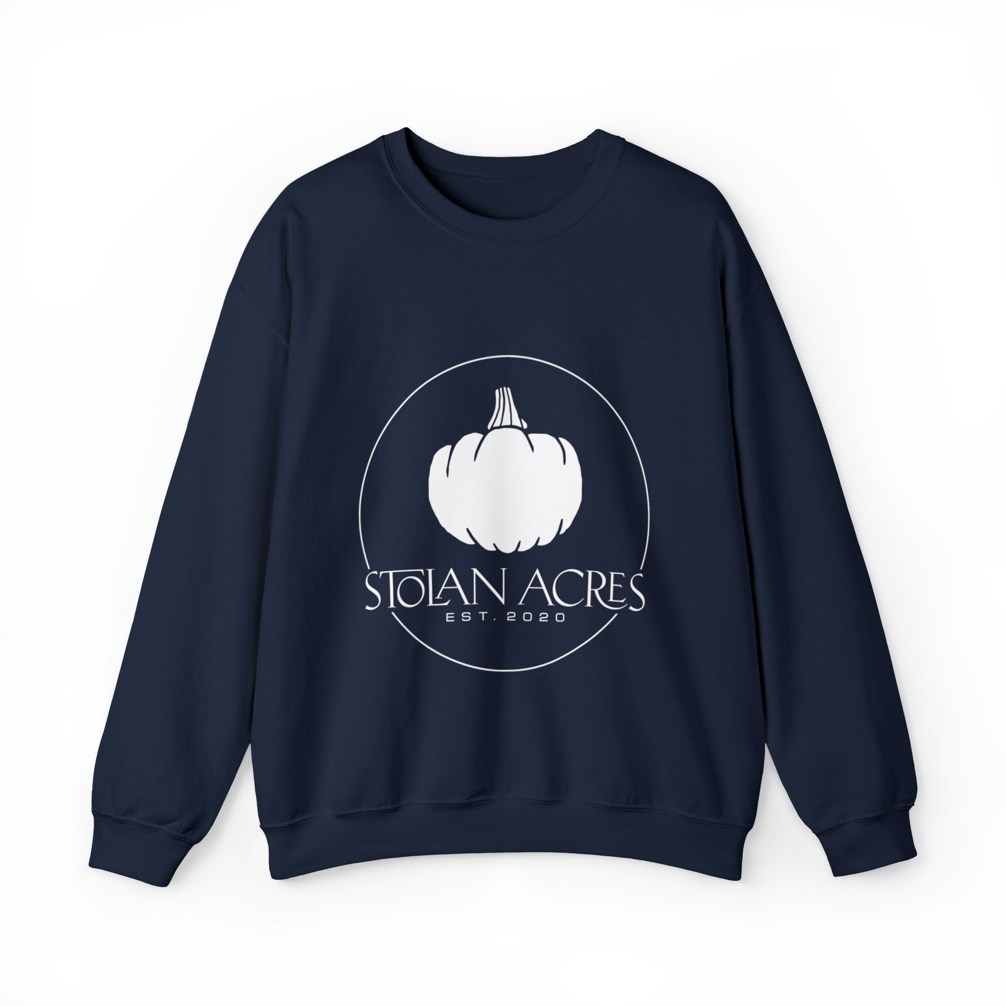Stolan Acres Pumpkin Crewneck Sweatshirt