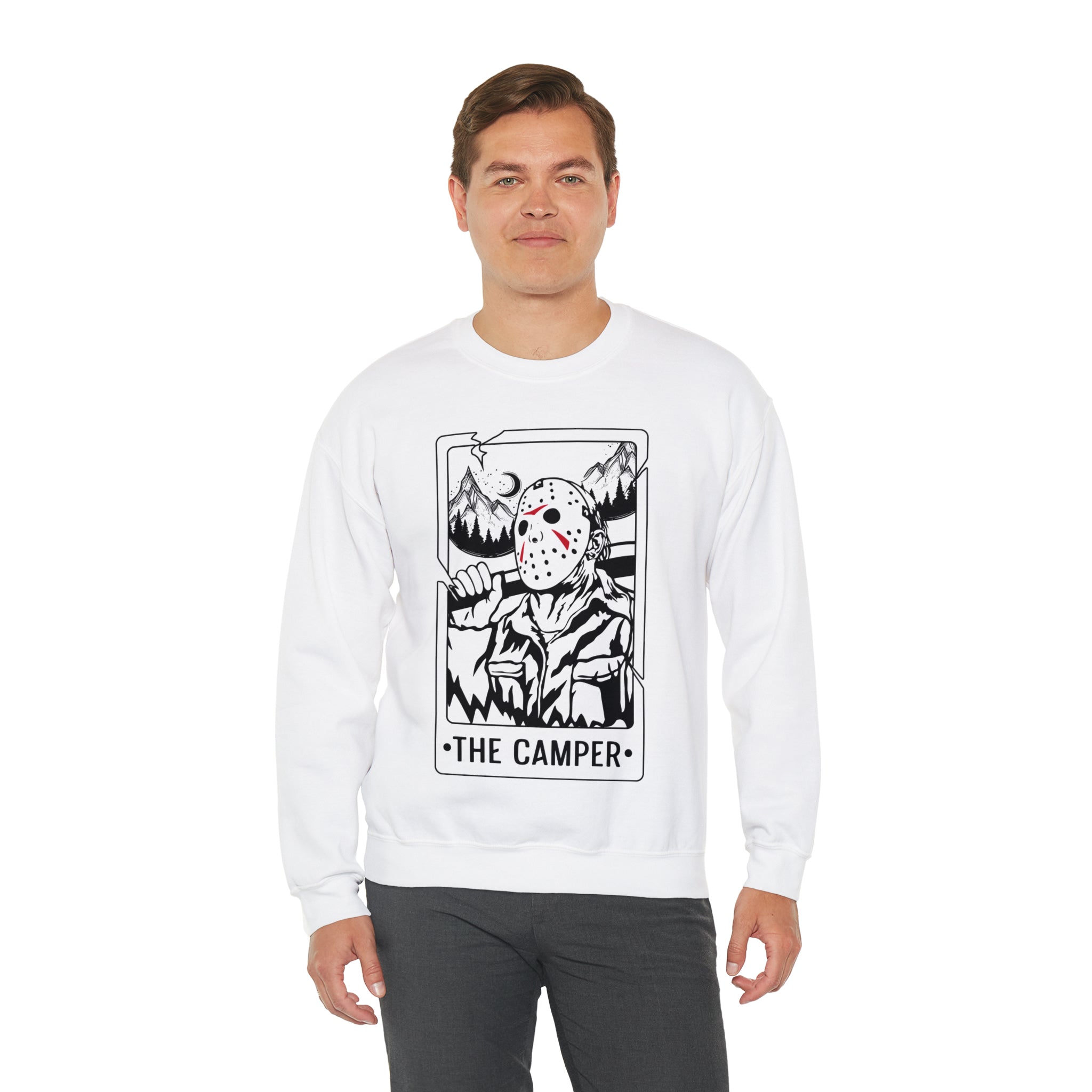 The Camper Tarot Card Crewneck Sweatshirt