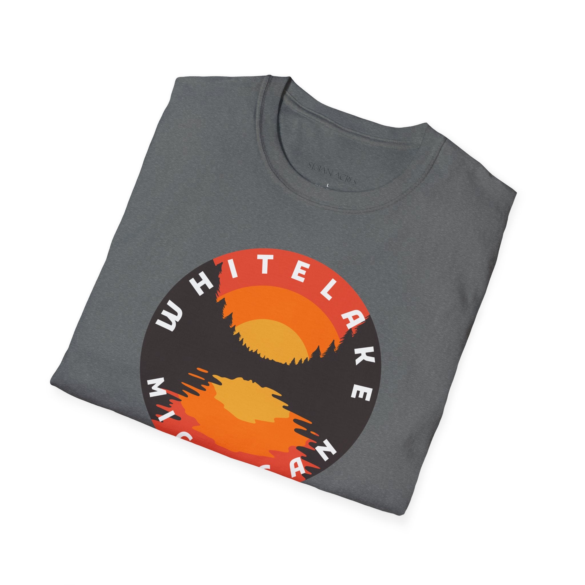 White Lake Reflections | Unisex Softstyle T-Shirt