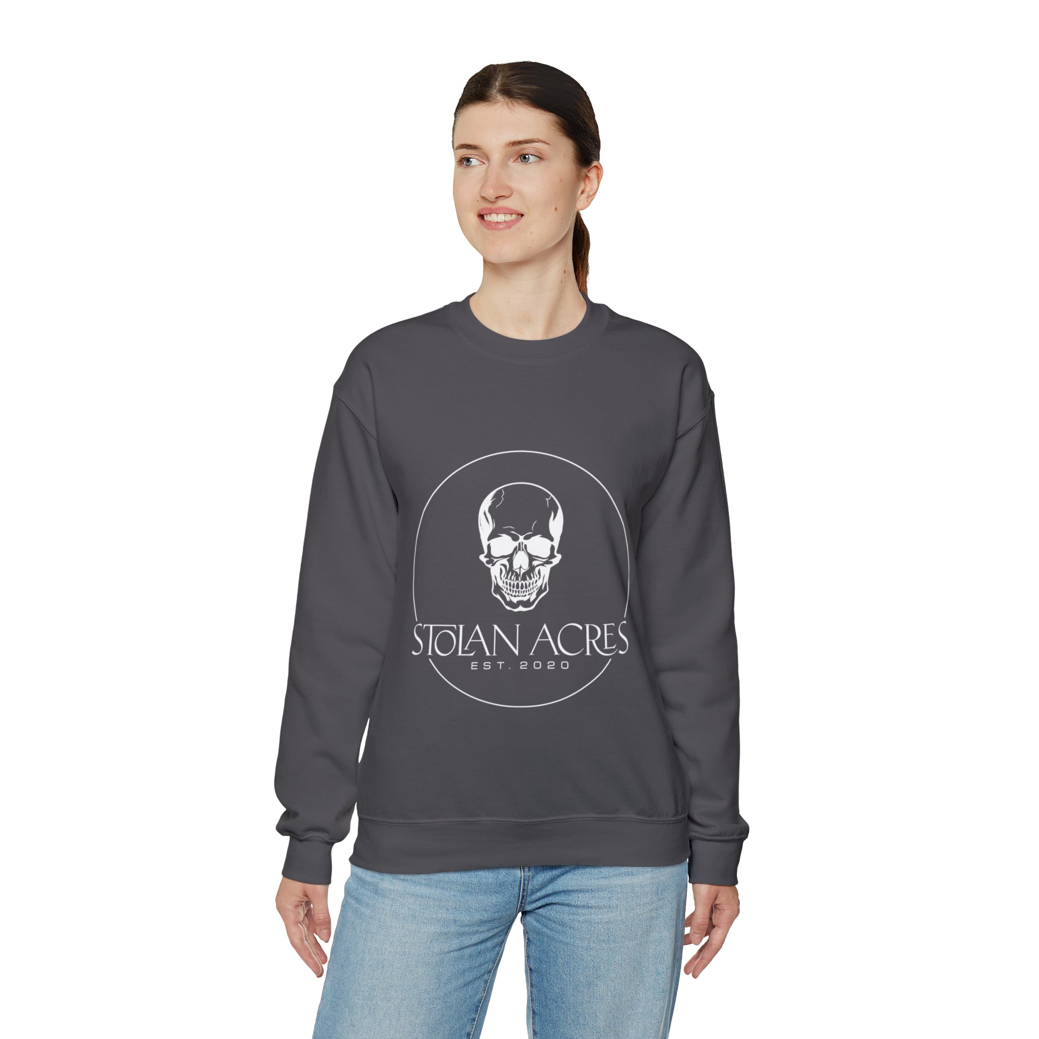 Stolan Acres Skull Crewneck Sweatshirt