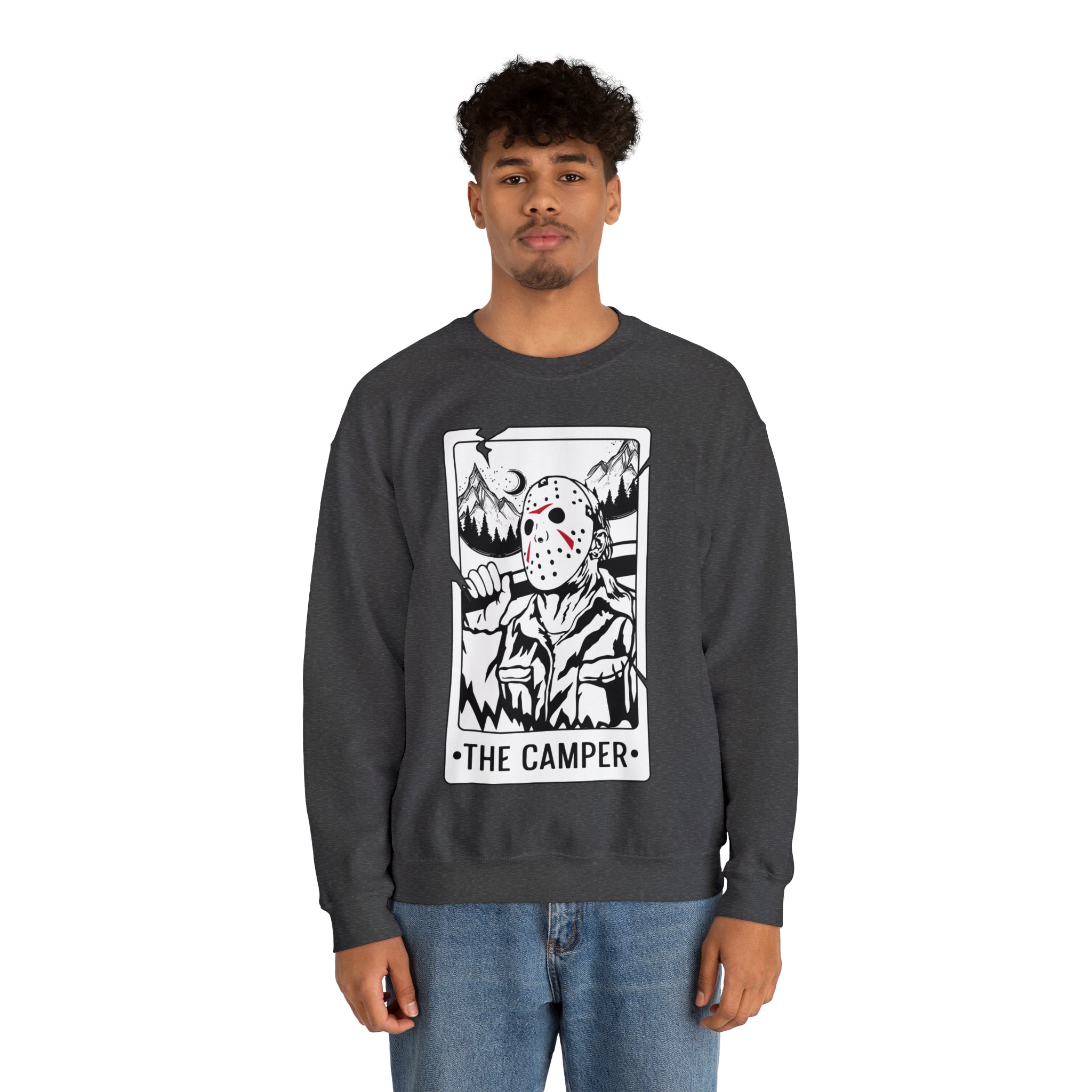 The Camper Tarot Card Crewneck Sweatshirt