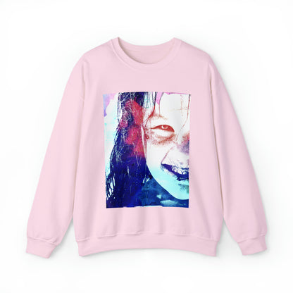 Exorcist Crewneck Sweatshirt (Pink and Navy Variant)