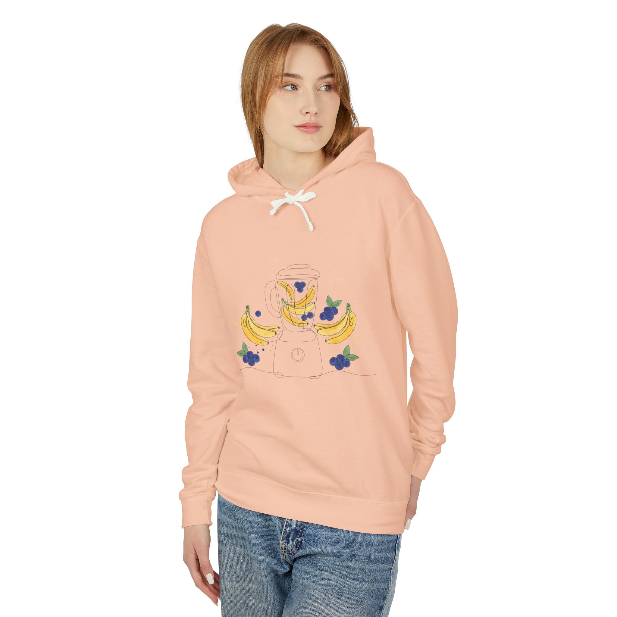 Blueberry Banana Smoothie | Lightweight Cozy Hood