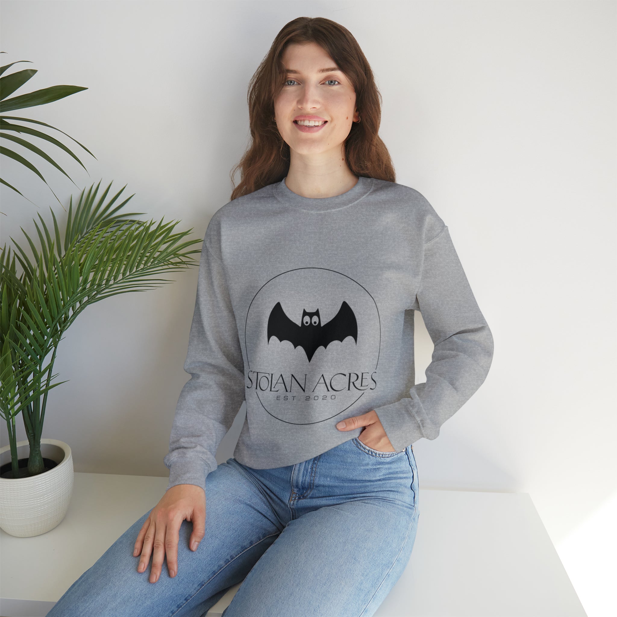 Stolan Acres Bat Crewneck Sweatshirt