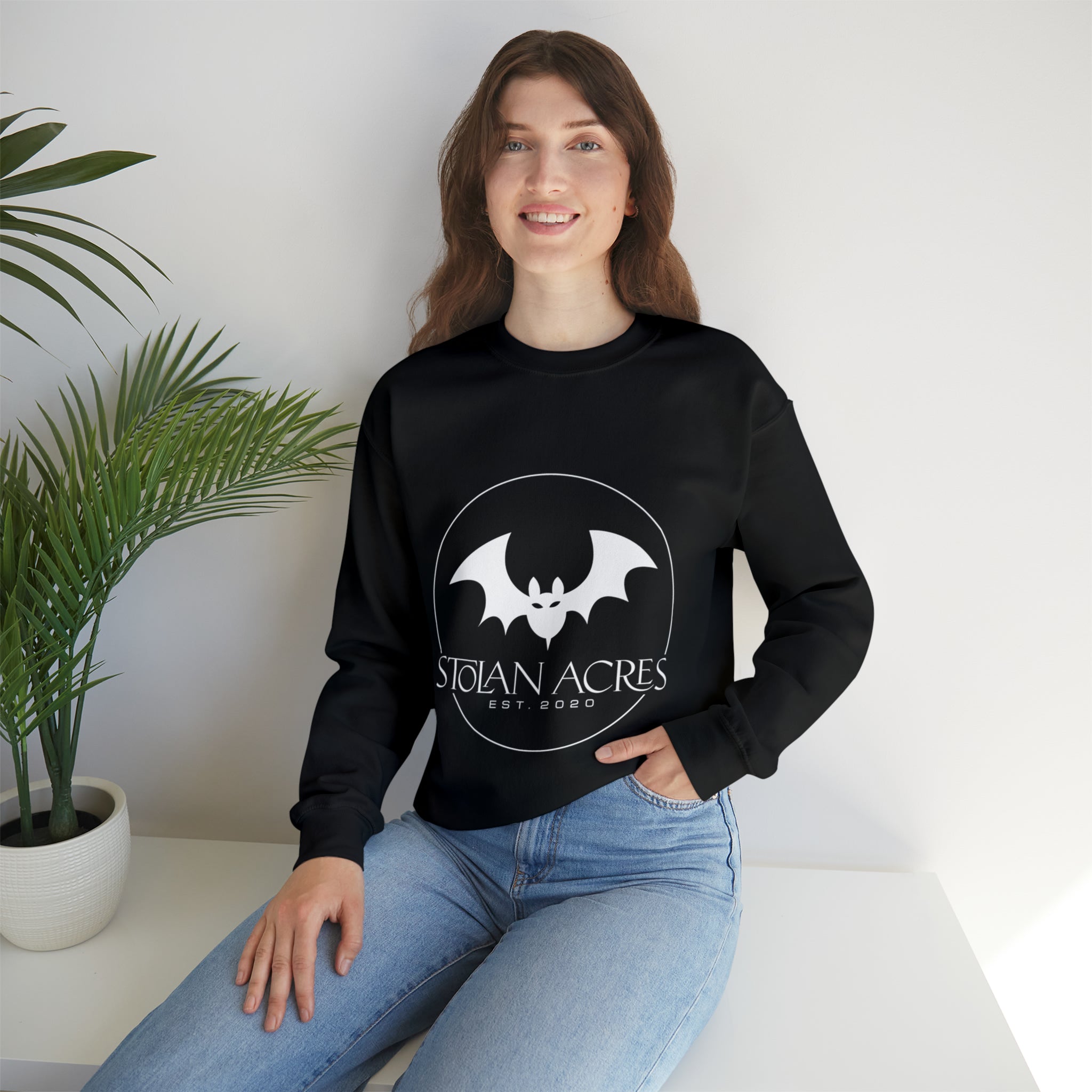 Stolan Acres Bat Crewneck Sweatshirt