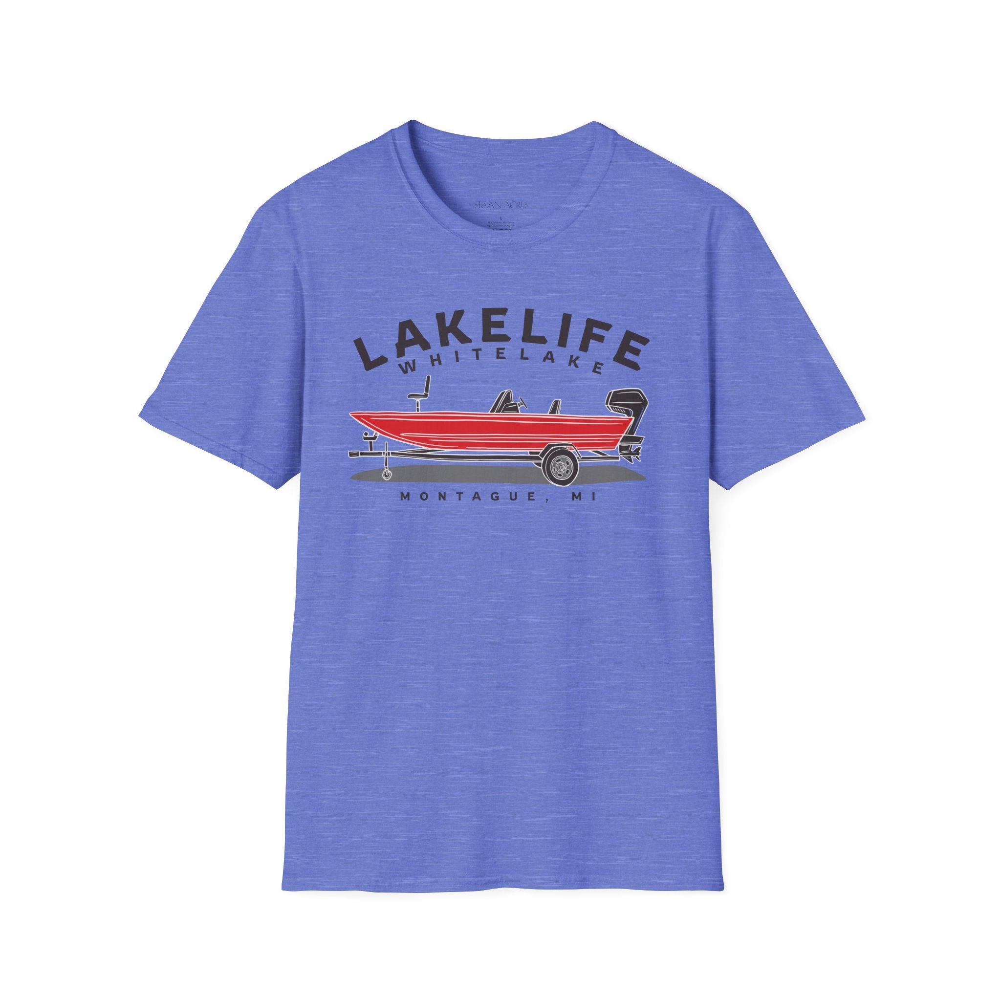 White Lake Fishing | Unisex Softstyle T-Shirt