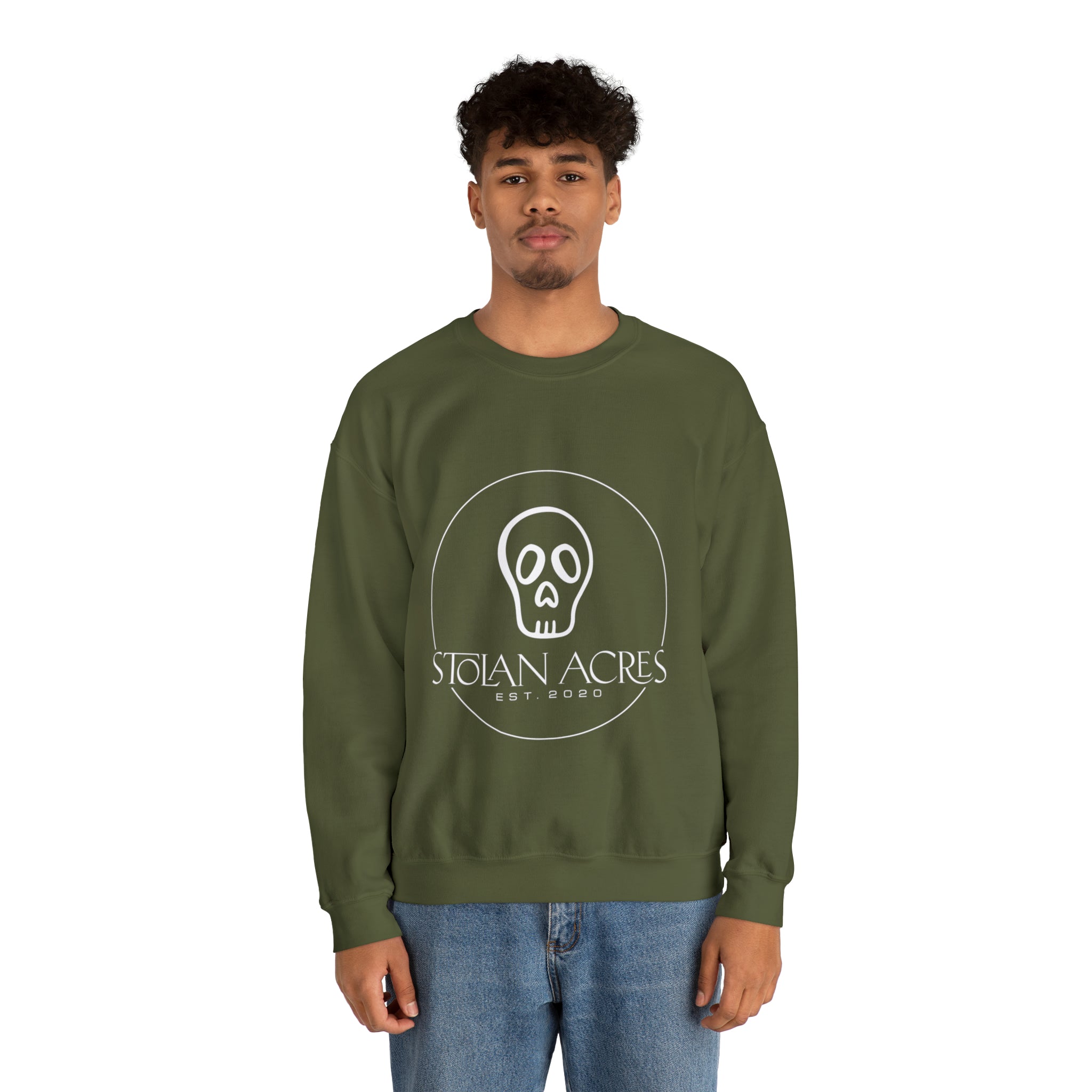 Stolan Acres Skull Crewneck Sweatshirt