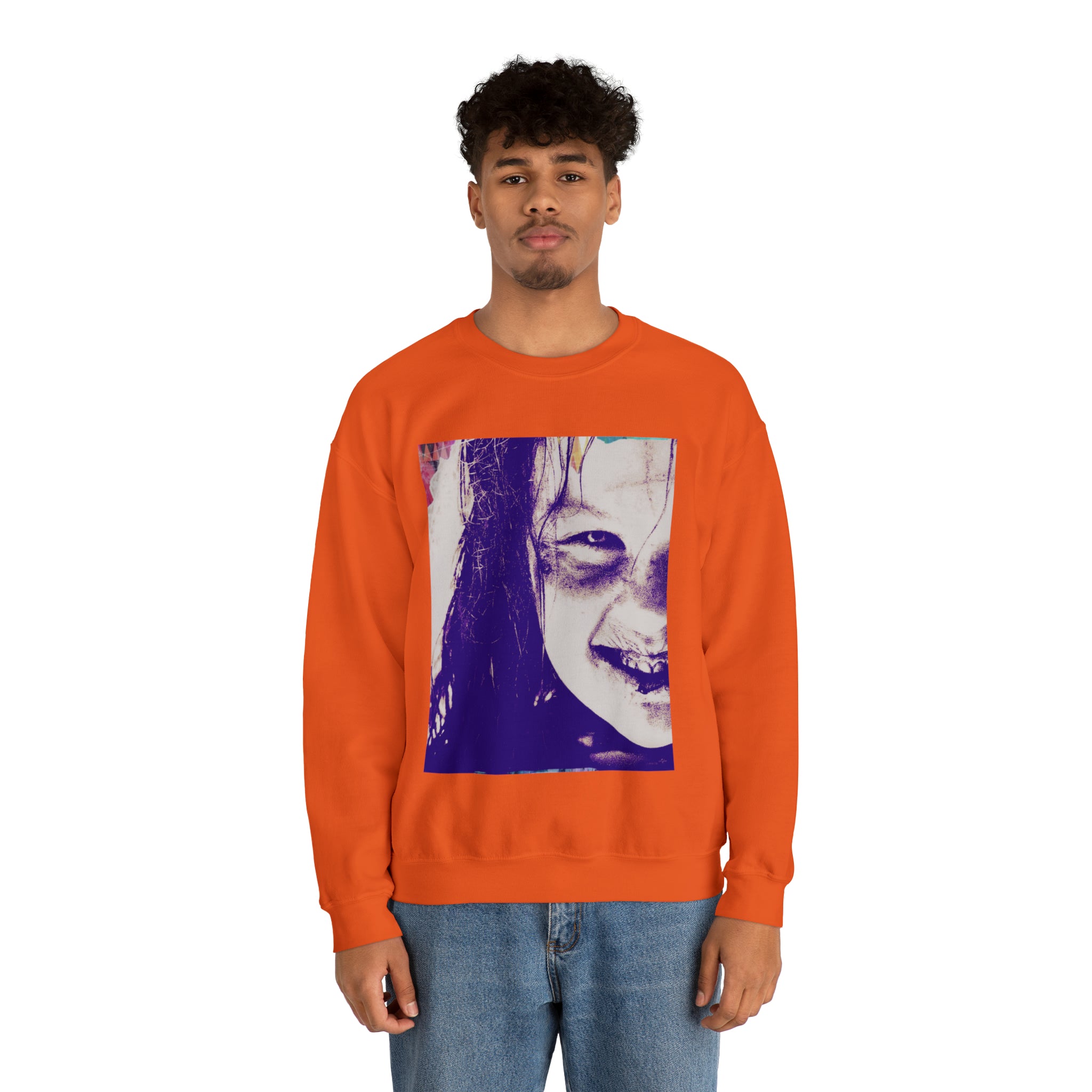 Exorcist Crewneck Sweatshirt (Purple Variant)