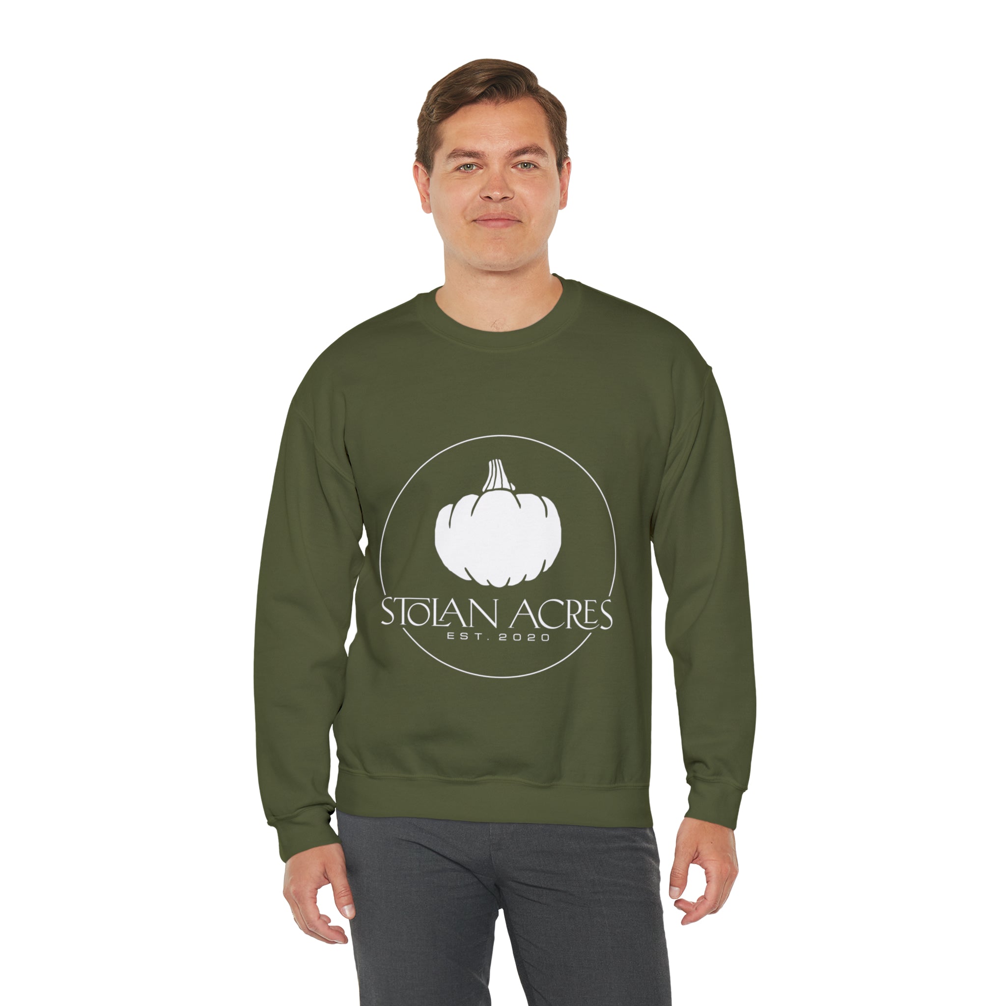 Stolan Acres Pumpkin Crewneck Sweatshirt