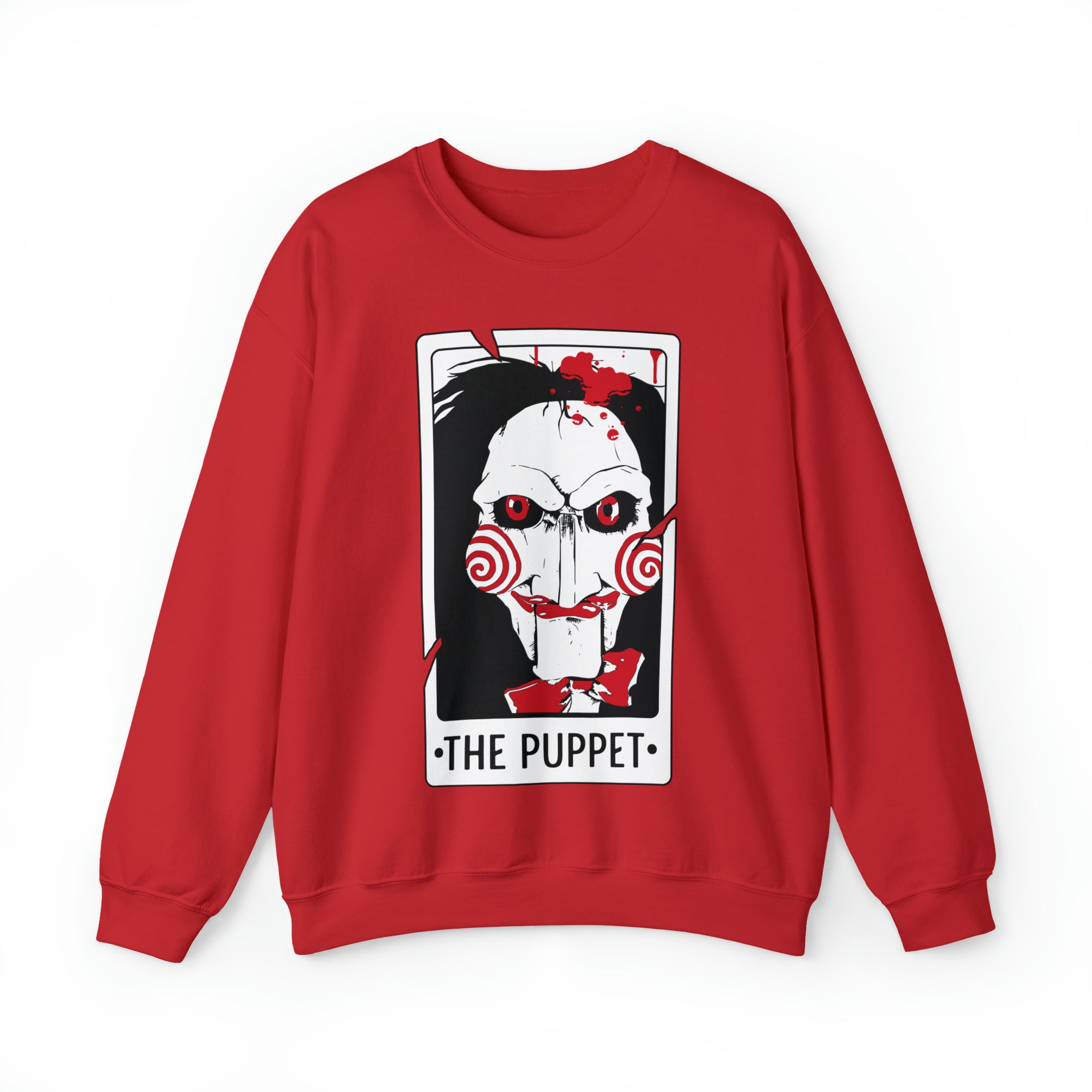The Puppet Tarot Card Crewneck Sweatshirt