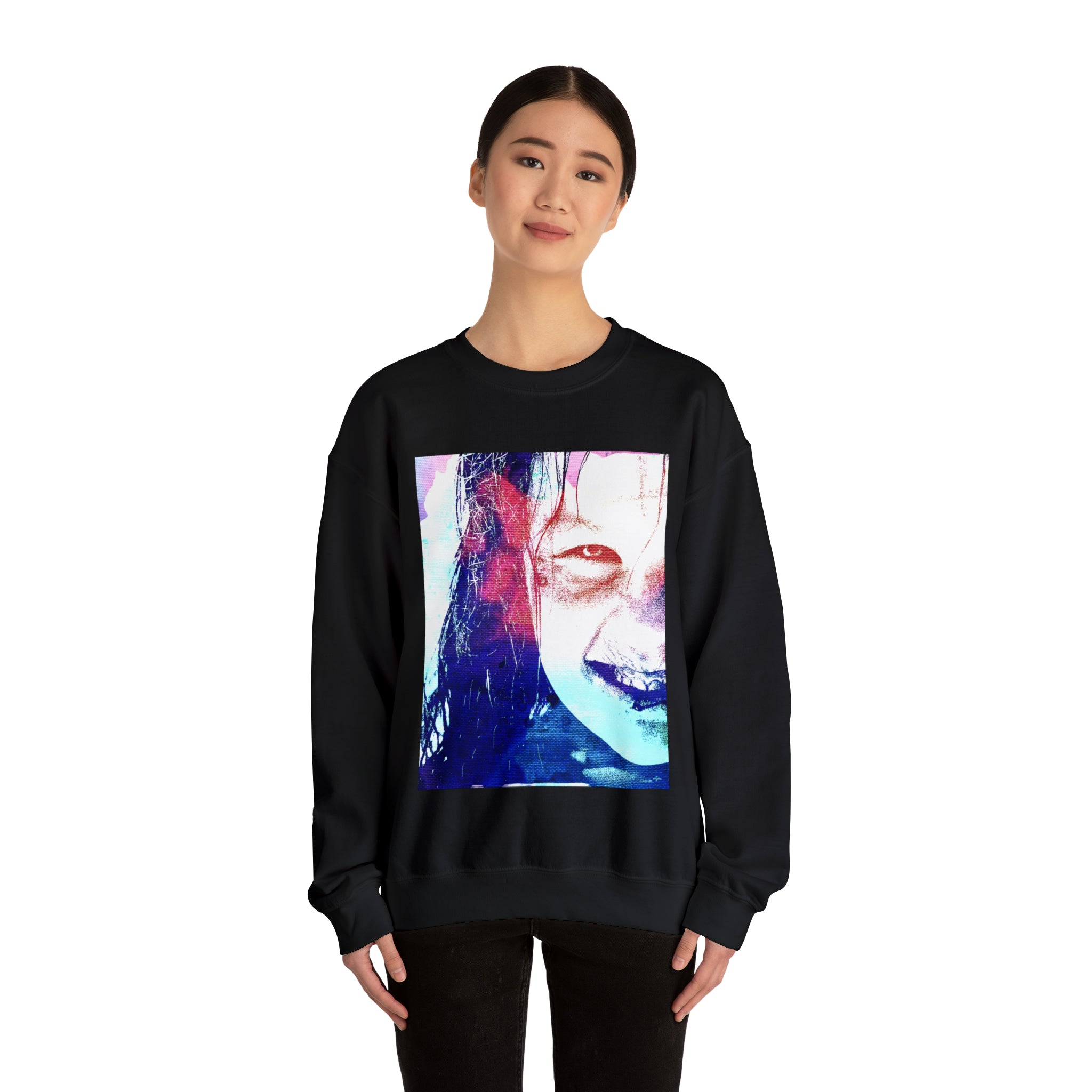 Exorcist Crewneck Sweatshirt (Pink and Navy Variant)