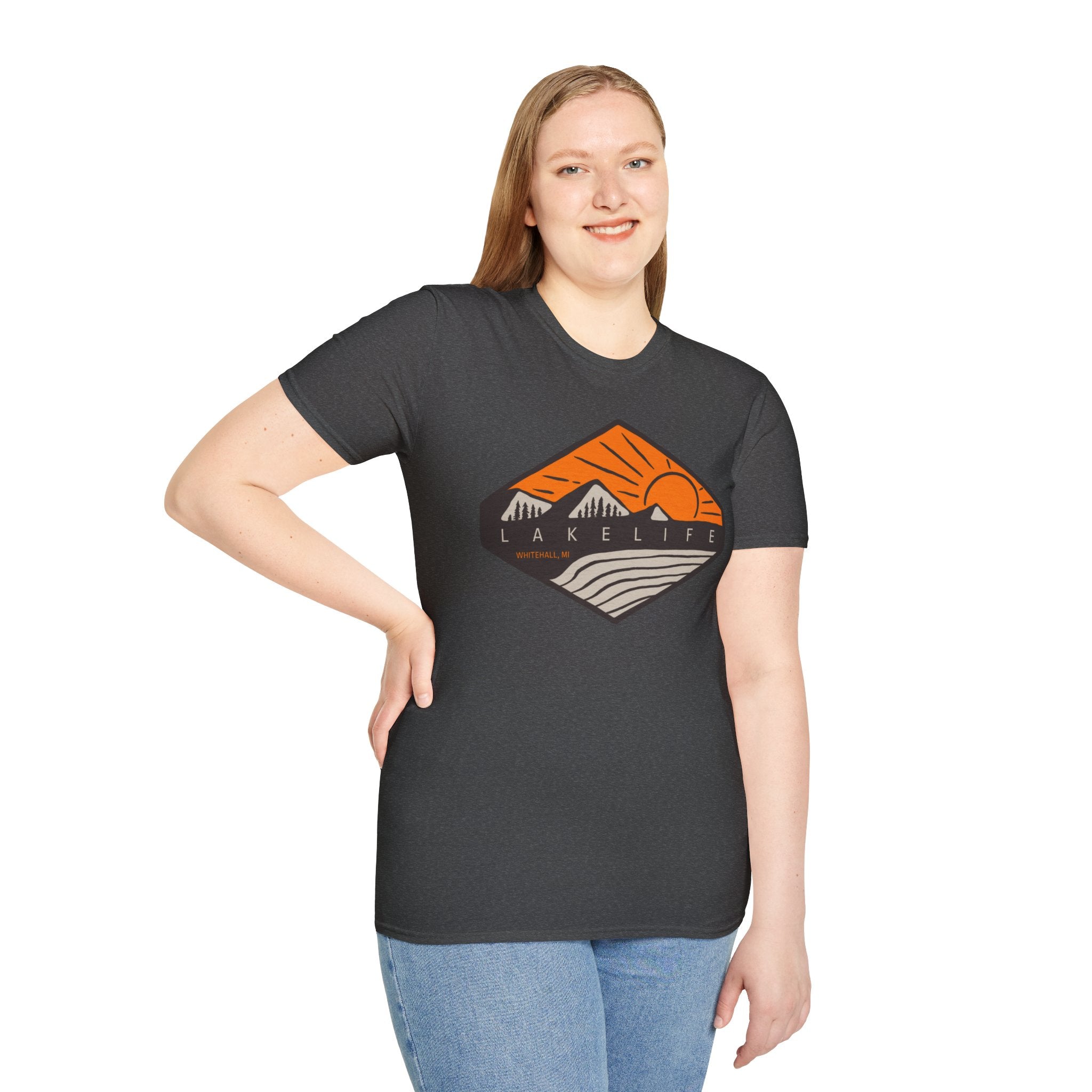 Orange Bluffs | Unisex Softstyle T-Shirt