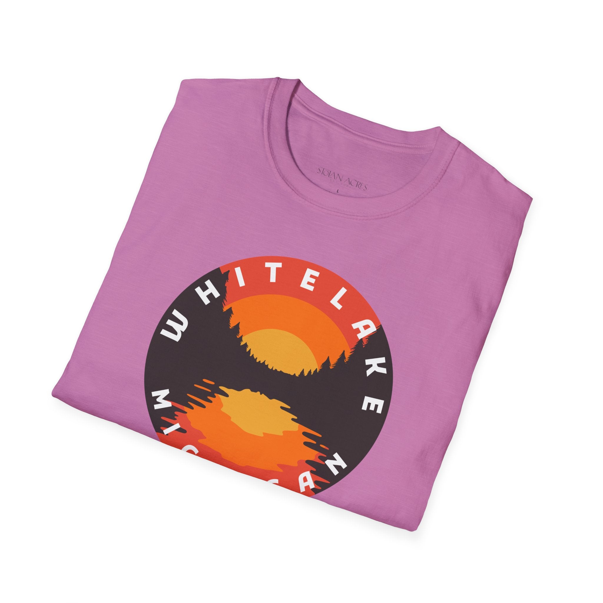 White Lake Reflections | Unisex Softstyle T-Shirt