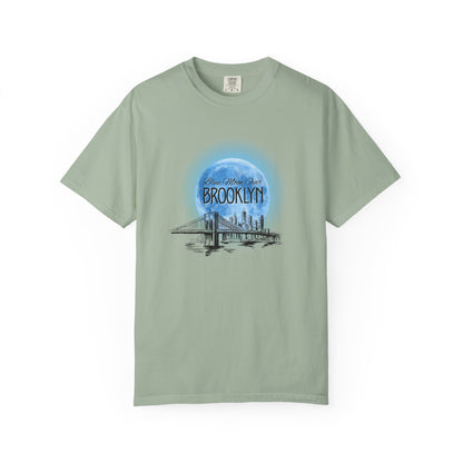 Blue Moon Over Brooklyn Tee – Made for Late Nights & Slow Mornings