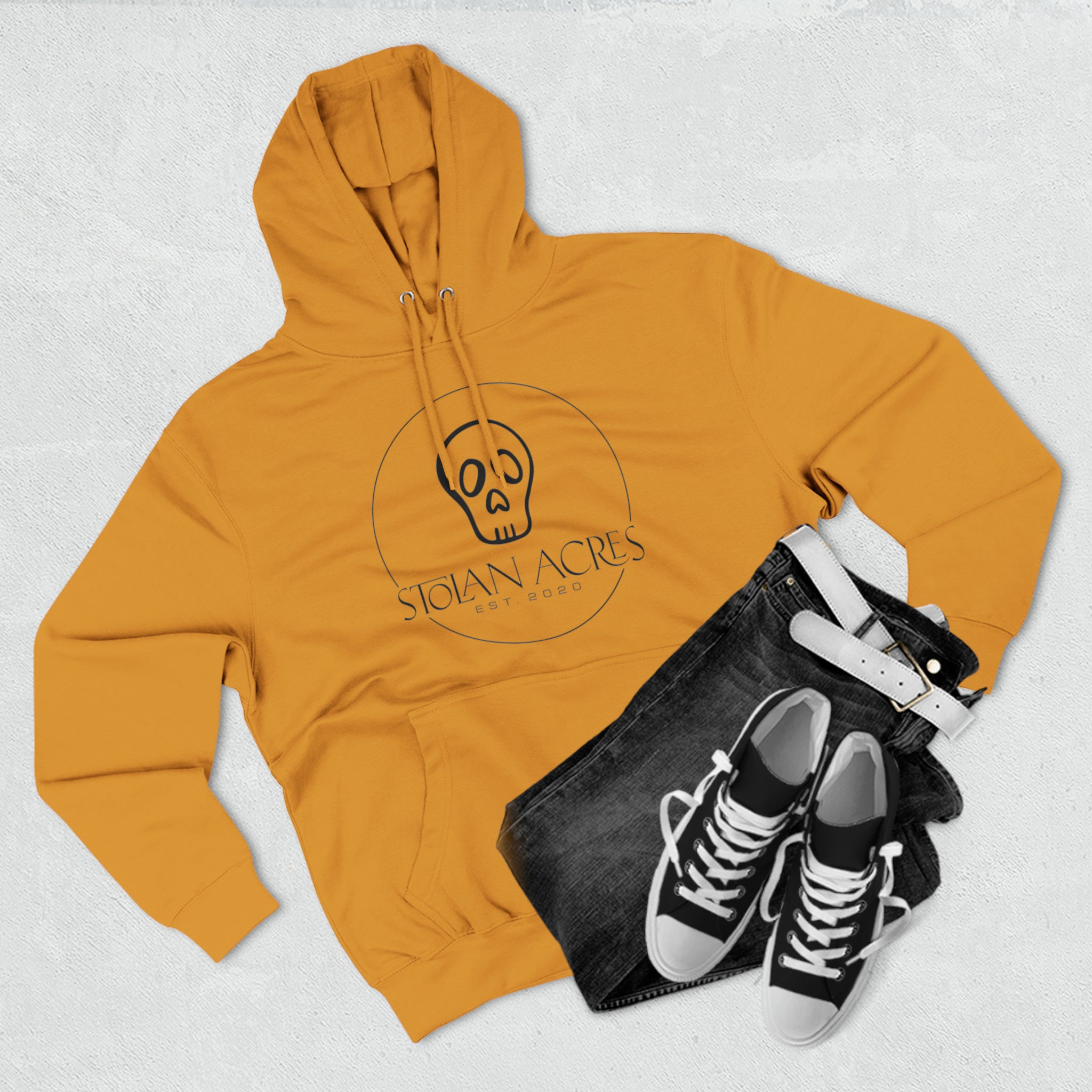 Stolan Acres Skull Hoodie