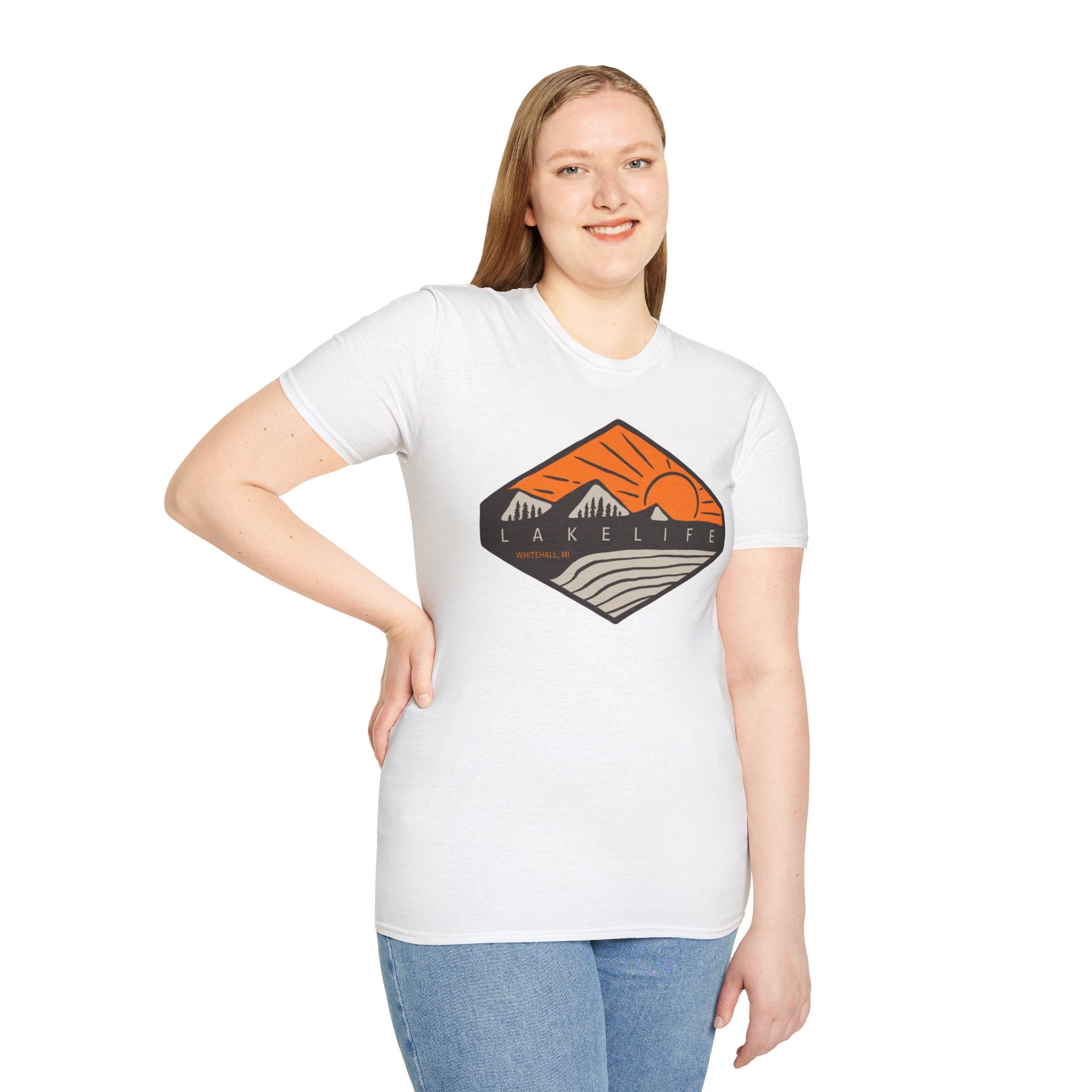 Orange Bluffs | Unisex Softstyle T-Shirt