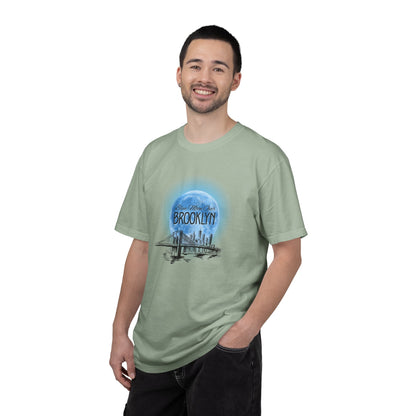 Blue Moon Over Brooklyn Tee – Made for Late Nights & Slow Mornings