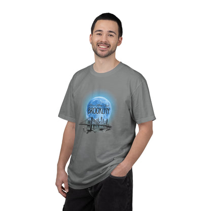 Blue Moon Over Brooklyn Tee – Made for Late Nights & Slow Mornings