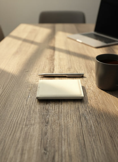 Luxe Leatherette Business Card Holder