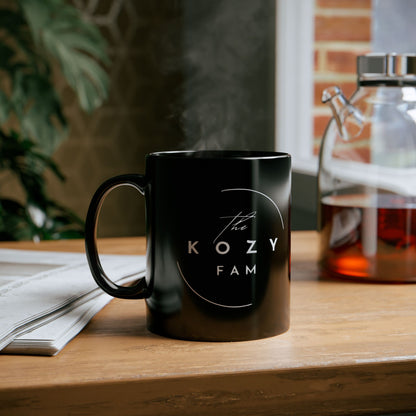 The Kozy Fam – Timmy Black Mug