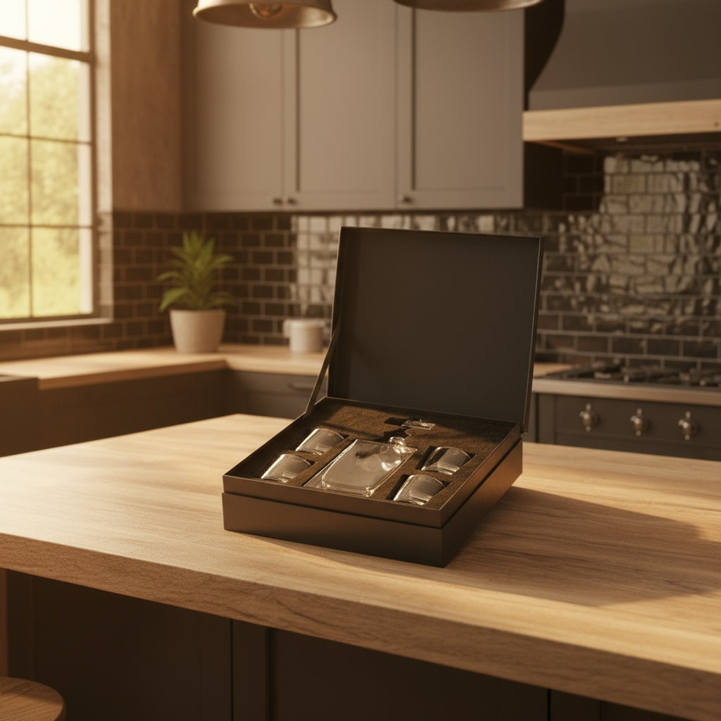 The Obsidian  Reserve Decanter Set