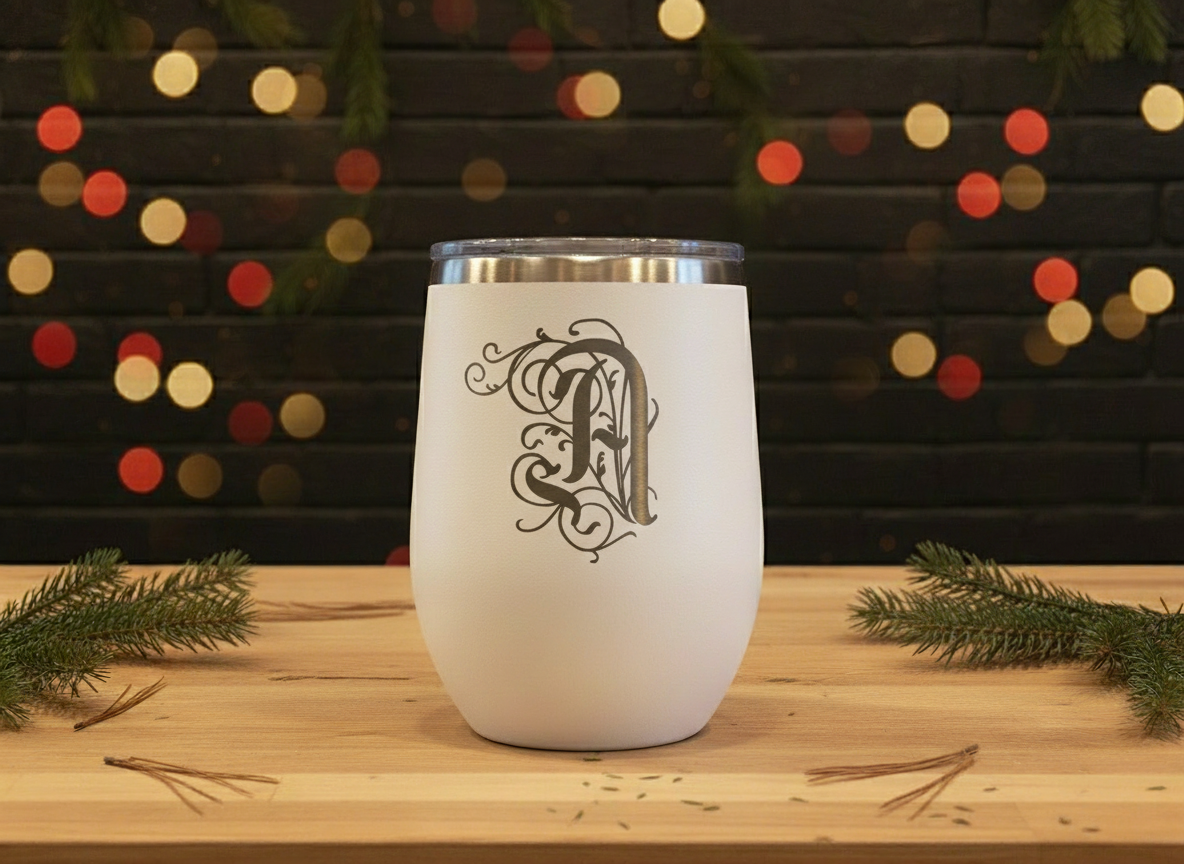 Monogram tumbler preview