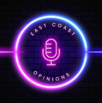 East Coast Opinion" Custom Podcast Sign