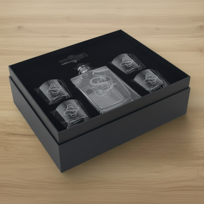 The Obsidian  Reserve Decanter Set