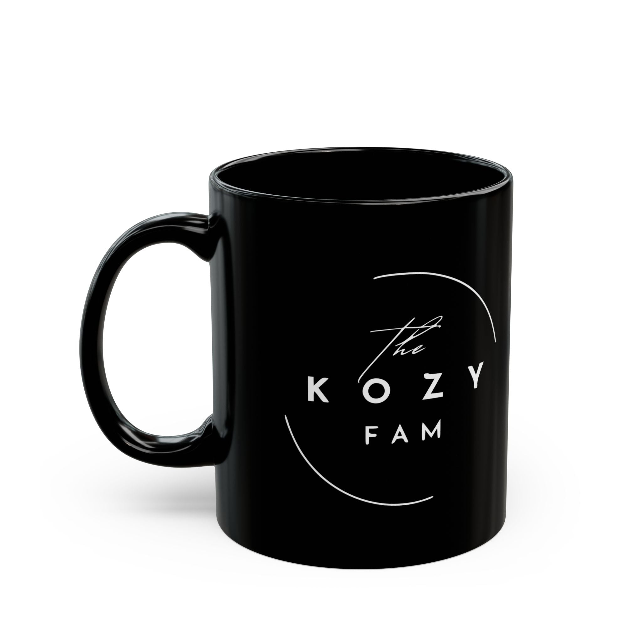 The Kozy Fam – Timmy Black Mug