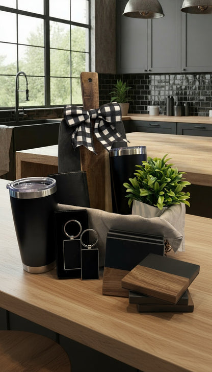 The Obsidian & Oak Basket