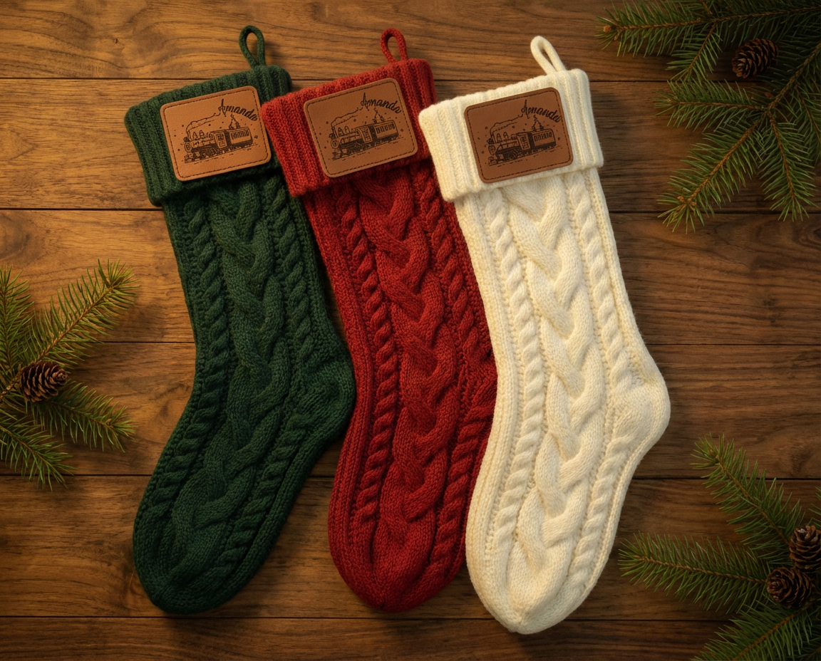 The Timeless Cable Knit Stocking