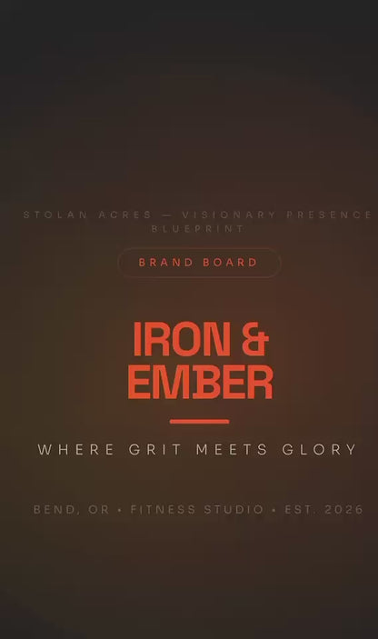 Visionary Presence Blueprint